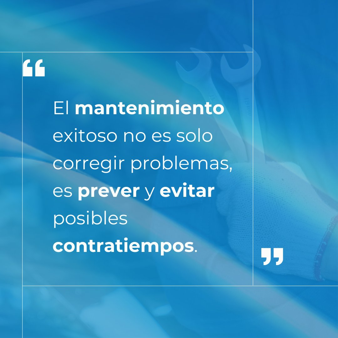 easy_maint's tweet photo. En EasyMaint, creemos que un enfoque proactivo es clave para el éxito de tu negocio. 🚀 Nuestro sistema de gestión de mantenimiento te ayuda a anticipar y prevenir fallos, garantizando operaciones más eficientes y seguras.
#Mantenimiento #EasyMaint #Eficiencia #Seguridad https://t.co/Xcsyb2WMxF