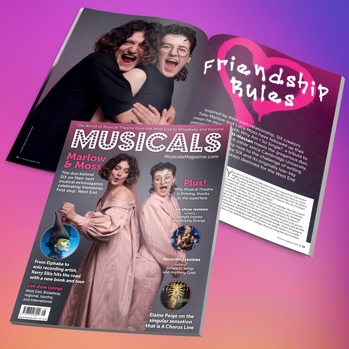 Musicals magazine tweet media