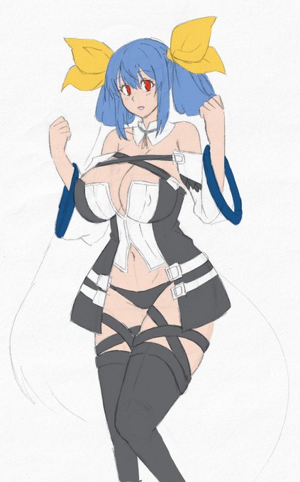 さっき取り込んだディズィーさん試しに少し色塗った
スマホ撮影だとそのまま色塗りできないから、そう考えると楽ではある。 