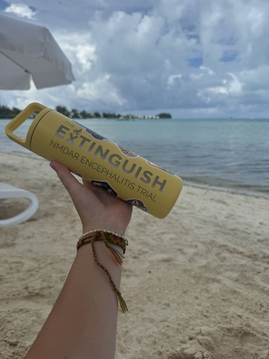 Message In A Bottle: @ExTINGUISHTrial is over 30% enrolled/randomized - and currently also activating pediatric sites (age 12 and up) across the US!  
THANK YOU to the entire #Neurology community and the community of NMDAR #Encephalitis participants and their caregivers.