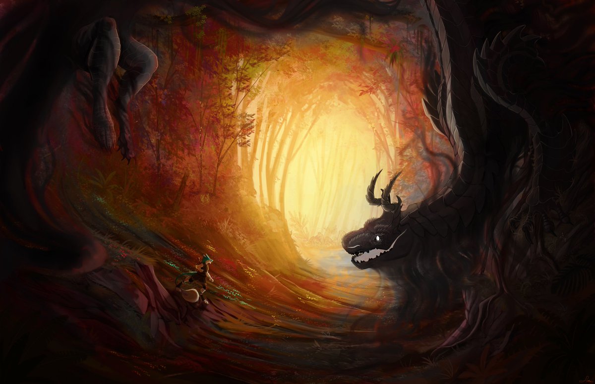 Artis_triangle's tweet image. Death circled the sergal with no escape from this fight. Will this be his last fight or the beginning of a long journey?

Great artwork from @naih_art 

Thank you so much! ^-^