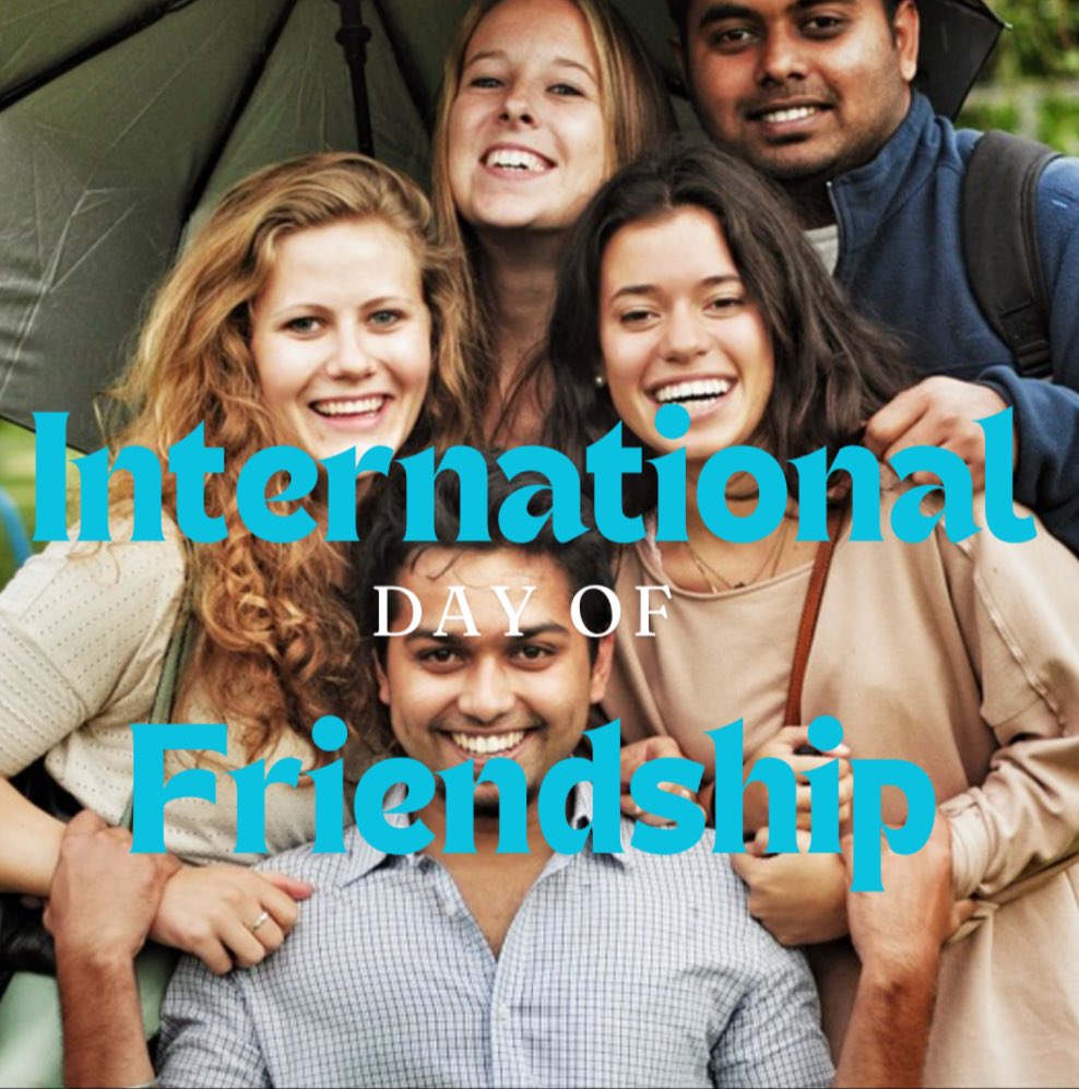 CarpeGlobal's tweet photo. July 30th marks International day of friendship. 

In a world full of challenges such as poverty, violence, and human rights abuses it is important for the world to have a day to celebrate friendship.  Inspire your friends to leave a lasting impact on the world today!

#friends https://t.co/Wd8gQx44e9