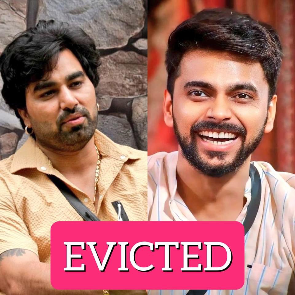 rowshauddin's tweet photo. Double Eviction Both Kataria &amp; Armaan Evicted from BiggBoss House 💔

@RanvirShorey @loveutuber @NaezyOfficial70 @saiketanrao
#BiggBossOTT3 @JioCinema @ElvishYadav #BBOTT3 https://t.co/AEJd3ni9z2