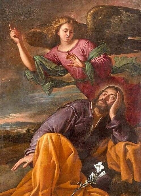 "When you seem to be alone, here is a friendly spirit to whom you can unburden yourself and in whom you can confide your sorrows." 

Our Guardian Angel prays for us constantly! 😇