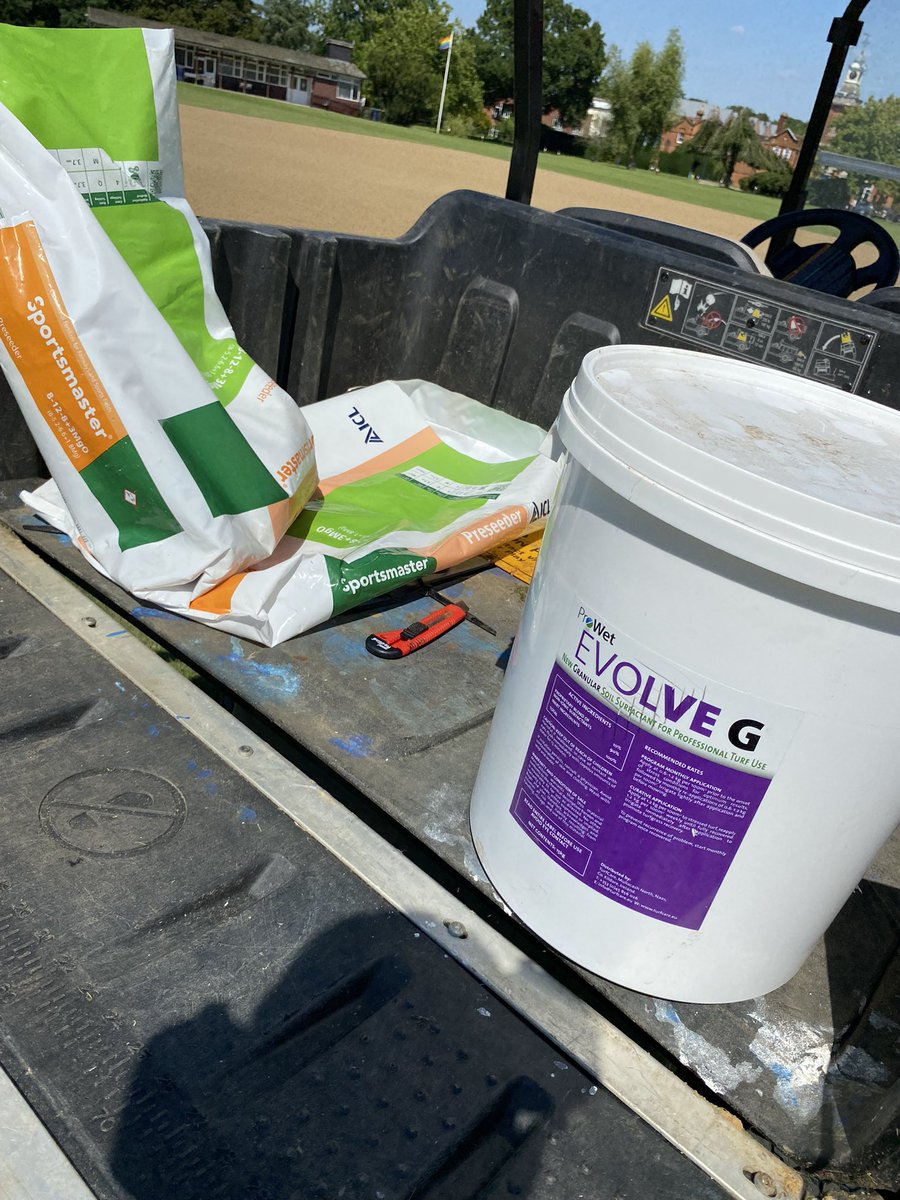 Mike Kemmett โณ๐๐ปโโ๏ธ๐๐ (@kemmo81) on Twitter photo 16t of <a href="/BinderLoams/">Binder Loams</a> #ongar down and laser levelled and seeded with <a href="/MM_Seed/">MM Seed</a> and <a href="/ICL_Turf/">ICL Growing Solutions - Turf & Landscape ๐ฌ๐ง๐ฎ๐ช</a> preseed and <a href="/TurfCare_IRL_UK/">TurfCare</a> #evolve wetting agent.
Perfect weather for a change! Hopefully make the wickets a bit better <a href="/HabsPE/">HabsPE</a> <a href="/JamieHewitt26/">James Hewitt</a> ๐ 16t of <a href="/BinderLoams/">Binder Loams</a> #ongar down and laser levelled and seeded with <a href="/MM_Seed/">MM Seed</a> and <a href="/ICL_Turf/">ICL Growing Solutions - Turf & Landscape ๐ฌ๐ง๐ฎ๐ช</a> preseed and <a href="/TurfCare_IRL_UK/">TurfCare</a> #evolve wetting agent.
Perfect weather for a change! Hopefully make the wickets a bit better <a href="/HabsPE/">HabsPE</a> <a href="/JamieHewitt26/">James Hewitt</a> ๐