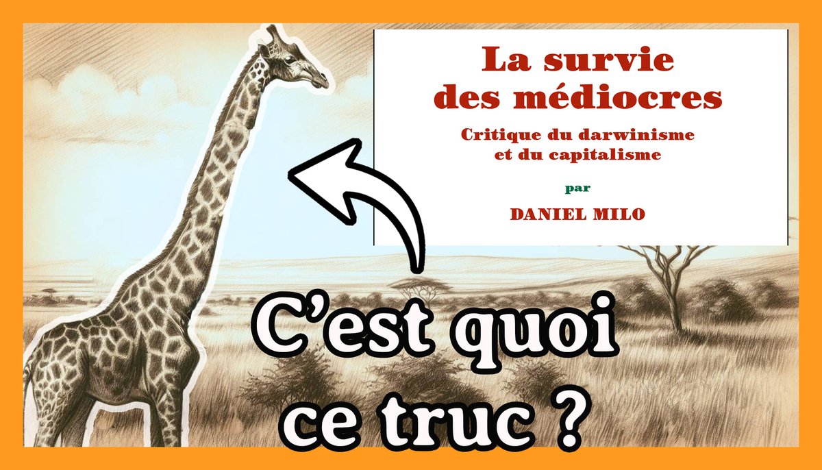 Stéphane Debove (@stdebove) on Twitter photo Nouvelle vidéo ! Mais qu’est-ce qui peut bien pousser 140 biologistes à écrire une tribune contre un livre ? Contre un livre ou... contre les médias ?
Avec <a href="/jbaptistandre/">@jbaptistandre.bsky.social</a> , retour sur La survie des médiocres de Daniel Milo.
youtube.com/watch?v=CuyJAb… Nouvelle vidéo ! Mais qu’est-ce qui peut bien pousser 140 biologistes à écrire une tribune contre un livre ? Contre un livre ou... contre les médias ?
Avec <a href="/jbaptistandre/">@jbaptistandre.bsky.social</a> , retour sur La survie des médiocres de Daniel Milo.
youtube.com/watch?v=CuyJAb…
