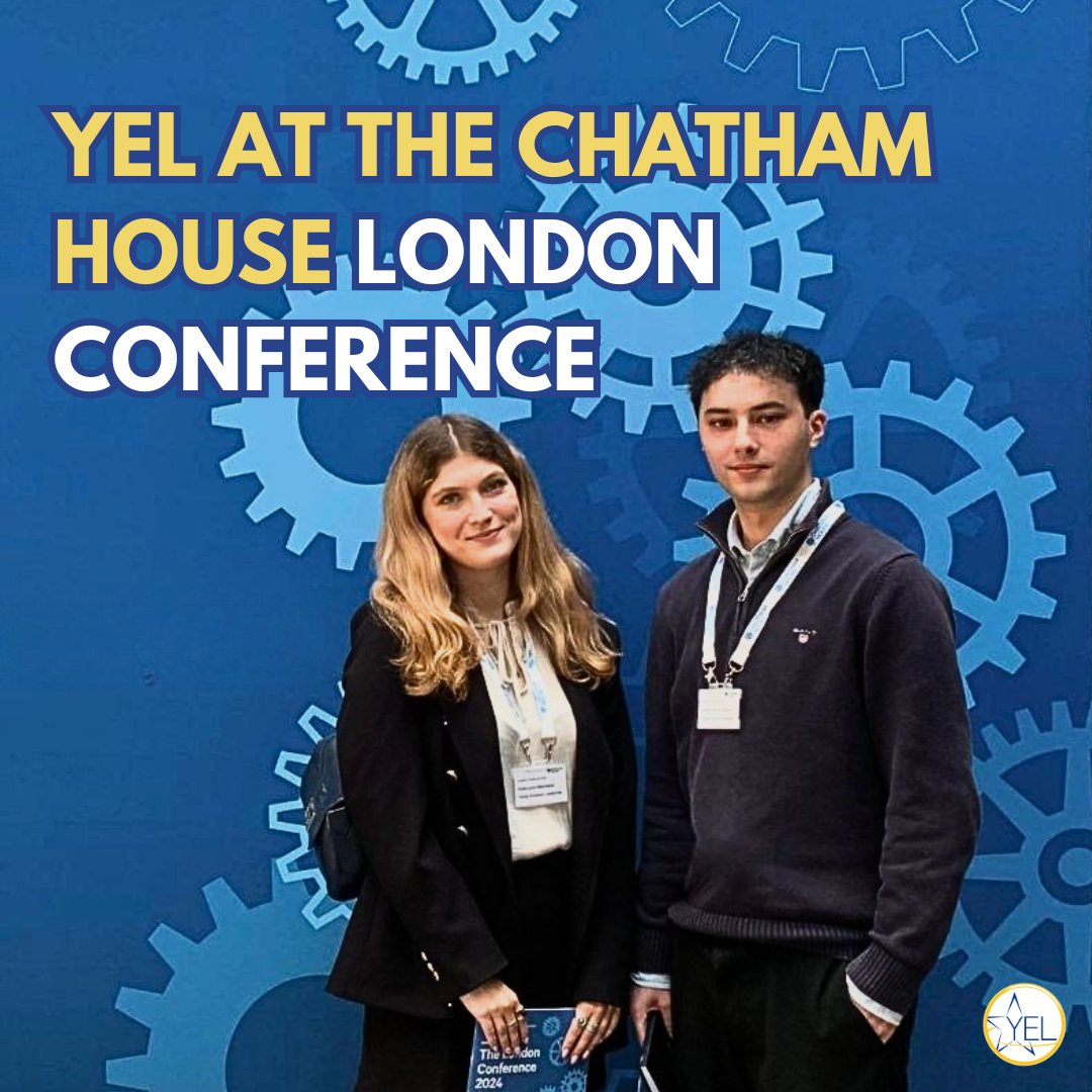 YEL at Chatham House’s London Conference 2024 🇬🇧

#CH2024’s agenda: Israeli-Palestinian conflict &amp; Middle Eastern geopolitics | global leadership | fast-paced evolution of AI | shifts in the global economic landscape.

Read more 🔗 tinyurl.com/4w8u7epa

<a href="/ChathamHouse/">Chatham House</a>