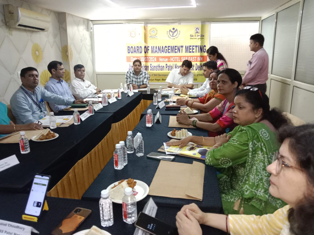 basicngo's tweet photo. Attended Governing Body Members Meeting of Jan Shikshan Sansthan, Patel Nagar, Ministry of Skill Development and Entrepreneurship, Govt. of India.  Officials from different govt. departments  also attended this meeting in a capacity of GB Member.
#JSSGBM #GBM https://t.co/yL65q30XZN