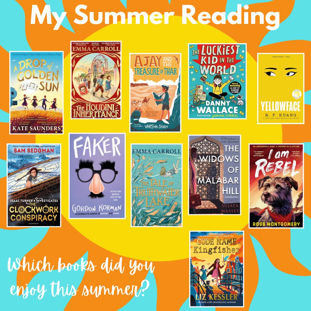 Sarah Pickles (@picklennium) on Twitter photo My summer holiday is almost at an end. Here’s what I read. Lots of great books to recommend to my students when I get back. @emcarrollauthor <a href="/samuelsedgman/">Sam Sedgman</a> <a href="/mossmontmomery/">Ross Montgomery</a> <a href="/gordonkorman/">Gordon korman</a> <a href="/lizkesslerbooks/">Liz Kessler</a> <a href="/dannywallace/">Danny Wallace</a> My summer holiday is almost at an end. Here’s what I read. Lots of great books to recommend to my students when I get back. @emcarrollauthor <a href="/samuelsedgman/">Sam Sedgman</a> <a href="/mossmontmomery/">Ross Montgomery</a> <a href="/gordonkorman/">Gordon korman</a> <a href="/lizkesslerbooks/">Liz Kessler</a> <a href="/dannywallace/">Danny Wallace</a>