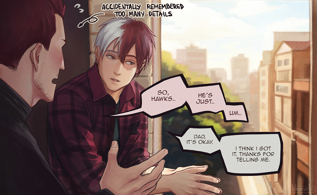 Shoto is a clever boy 😉
#endhawks #mha