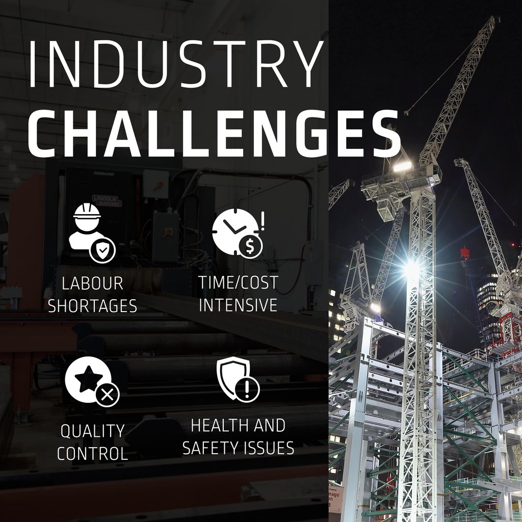 LE_Automation's tweet image. Industry challenge ➝ Solution | #Steelfabricators are facing several challenges globally, including fluctuating steel prices, labor shortages, stricter env. regulations & more. PythonX systems can help!🦾💥
pythonx.com/pythonx-struct…
#PythonX #lincolnelectric #LEA