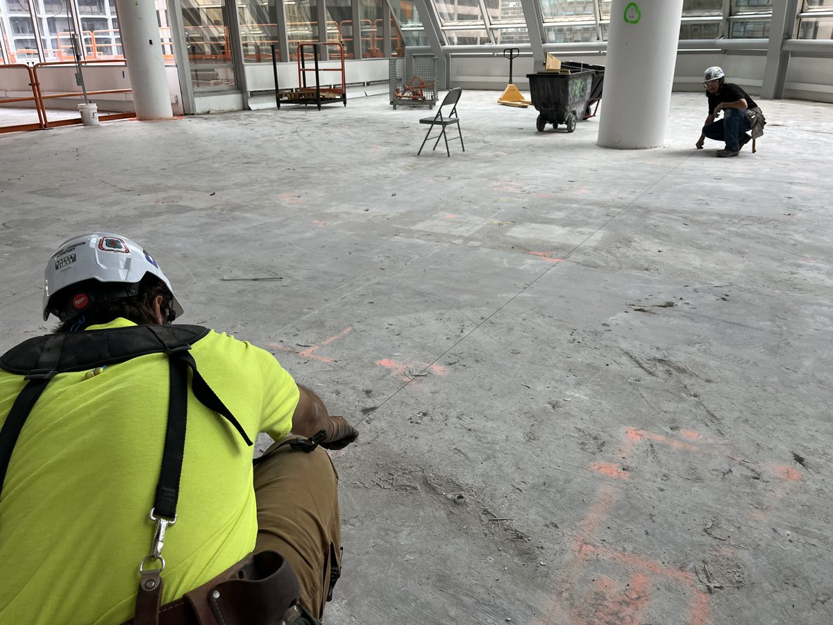 MidAmCarpenters's tweet image. Work is underway on office space way up in the 1 S. Wacker building at the heart of the loop in downtown Chicago. Our skilled members get to enjoy some awesome views of the city as they work. Not a bad way to spend your day at the office.
#MidAmCarpenters #WeBuildStrong