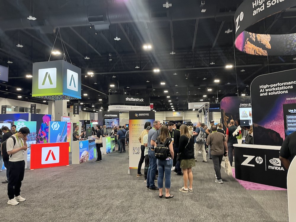 TradeshowLogic's tweet image. #SIGGRAPH2024, the premier conference and exhibition on computer graphics and interactive techniques, is up and running in Denver, CO! Attendees are discovering the future of creativity from the biggest names in the industry.

@siggraph #TradeshowLogic #SmartEventSolutions