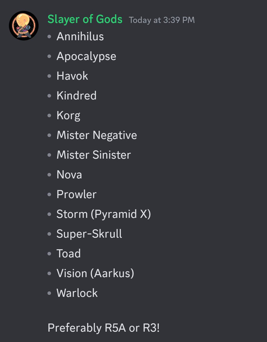 If anyone doesn't mind being in an upcoming video, I'm looking to do some friendly BG matches to get some kills of these champs with CGR.

Reply/DM with what champs ya have if you're interested!