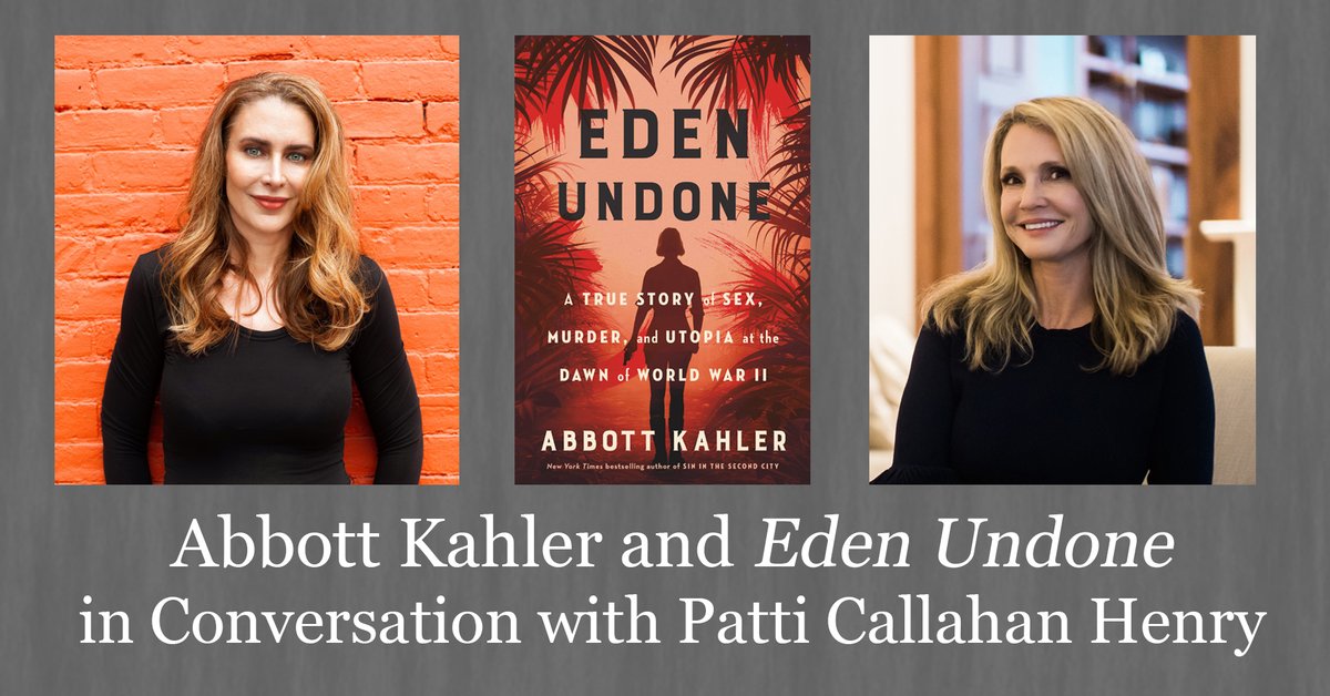 Alabama Booksmith (@albooksmith) on Twitter photo Update to our event with <a href="/AbbottKahler/">Abbott Kahler</a> for EDEN UNDONE:
1) It will now take place on Tuesday, October 29th at 5pm.
2) She will be in conversation with <a href="/pcalhenry/">Patti Callahan Henry</a> to discuss this exciting new book.
We hope to see everyone there!
Event details here: alabamabooksmith.com/events/abbott-… Update to our event with <a href="/AbbottKahler/">Abbott Kahler</a> for EDEN UNDONE:
1) It will now take place on Tuesday, October 29th at 5pm.
2) She will be in conversation with <a href="/pcalhenry/">Patti Callahan Henry</a> to discuss this exciting new book.
We hope to see everyone there!
Event details here: alabamabooksmith.com/events/abbott-…