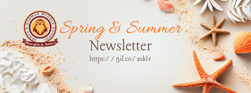 JDMS Spring / Summer Newsletter is now Available. Click on the link below: 
5il.co/2skl1