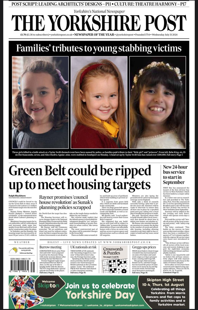 Those making the grief, the suffering, the pain worse for the families of these three little girls tonight should hang their heads in shame. #Southport