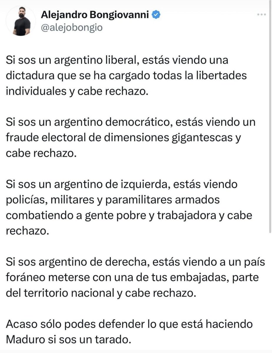 Téngase Presente: