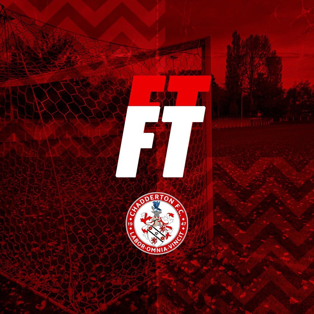 ChaddertonFC's tweet photo. That’s it FT!!! +3 on the road! Lads dug deep and deserved the win. @GlossopNorthEnd 2-3 #ChaddyFC https://t.co/T2sWNhuTC1