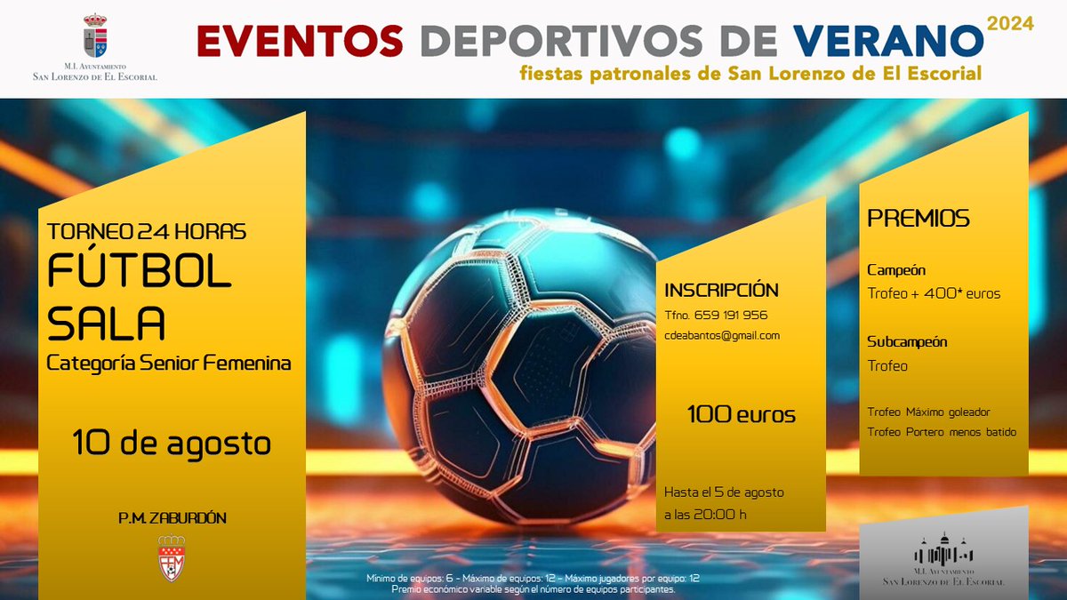 RADIO MARCA MADRID SIERRA (@rmarca_sierra) on Twitter photo San Lorenzo del Escorial tendrá fútbol sala veraniego con los torneos que organiza el <a href="/CDEAbantos/">UD San Lorenzo Abantos FS</a> San Lorenzo del Escorial tendrá fútbol sala veraniego con los torneos que organiza el <a href="/CDEAbantos/">UD San Lorenzo Abantos FS</a>