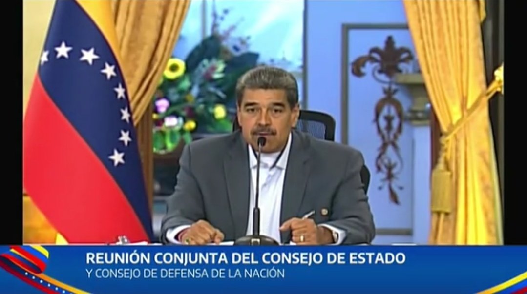 #EnVivo|| Pdte. <a href="/NicolasMaduro/">Nicolás Maduro</a>  "Como no cuentan con la #FANB ni con la Policía Nacional, utilizan a los delincuentes de las bandas del país; El Niño Guerrero, está en Venezuela, lo trajeron de Colombia. Denuncio esto"
