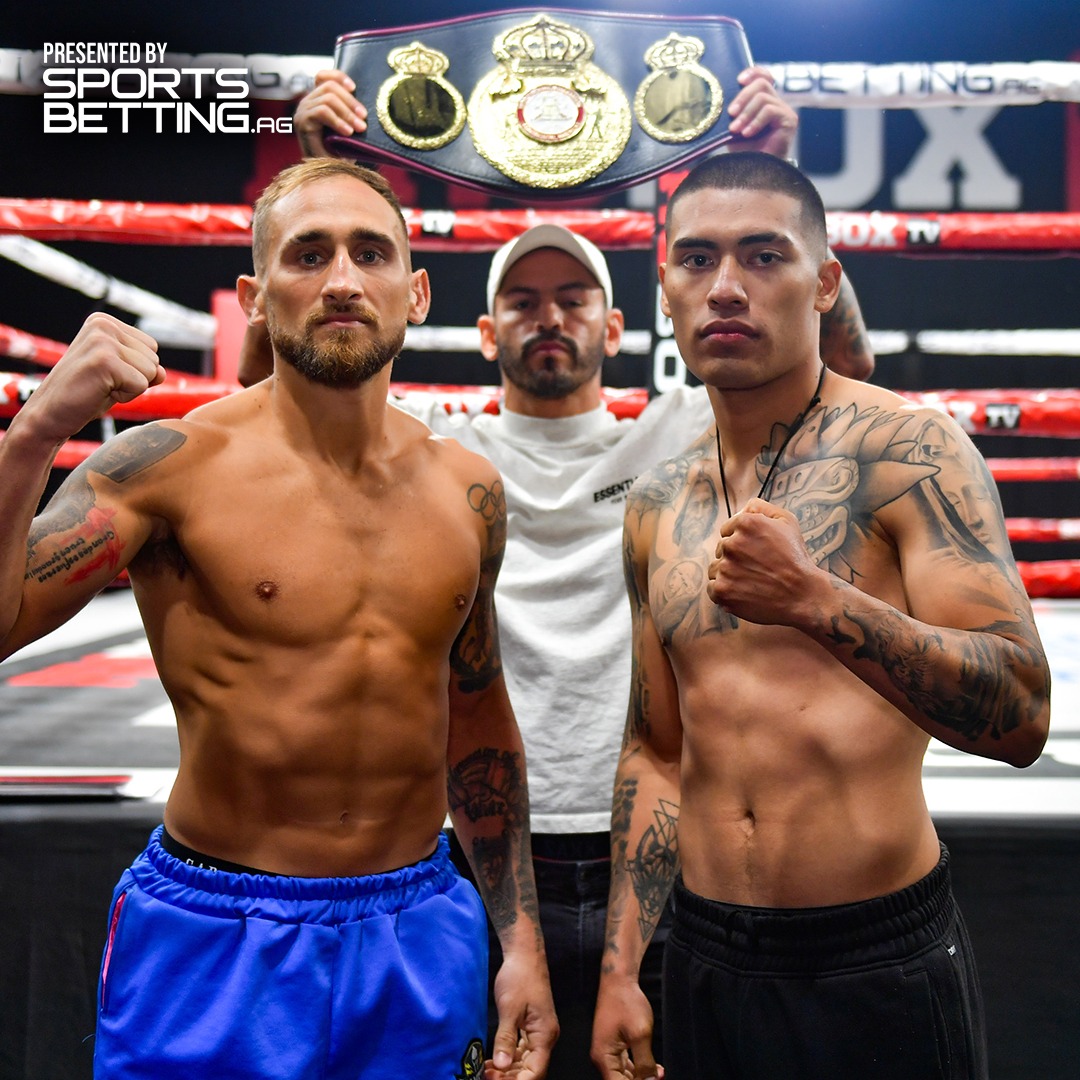 ProBoxTvEspanol's tweet image. ¡LOS PESOS ESTÁN LISTOS! 👊💪
Disfruta este evento EN VIVO MAÑANA en nuestra aplicación ProBoxTV
Descárgala ahora GRATIS❗
Presentado por: Sportsbetting.ag
#ProBoxTV #boxinglive #boxeo