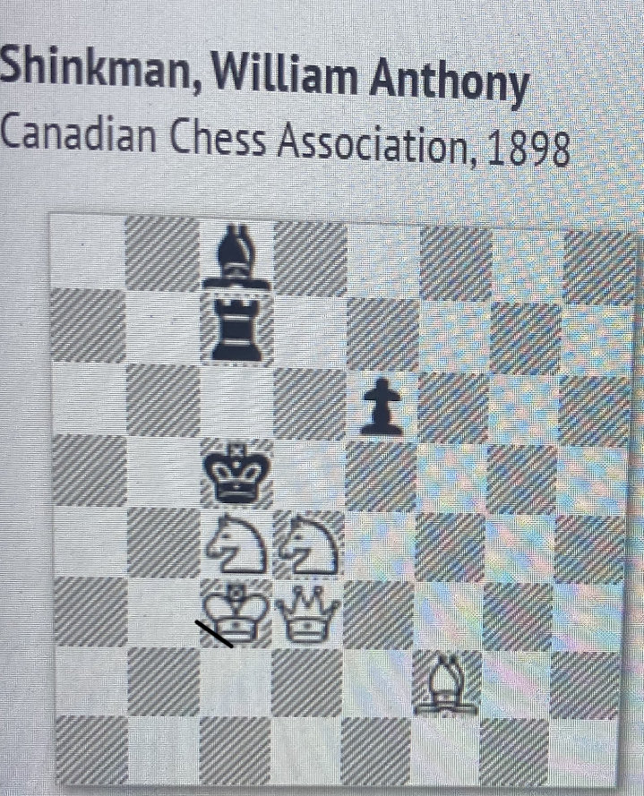 NorbertWallet's tweet image. Beautiful #mate in two with nice variations… Anyone?
#chesspuzzles
#chessproblems
#chesscompositions