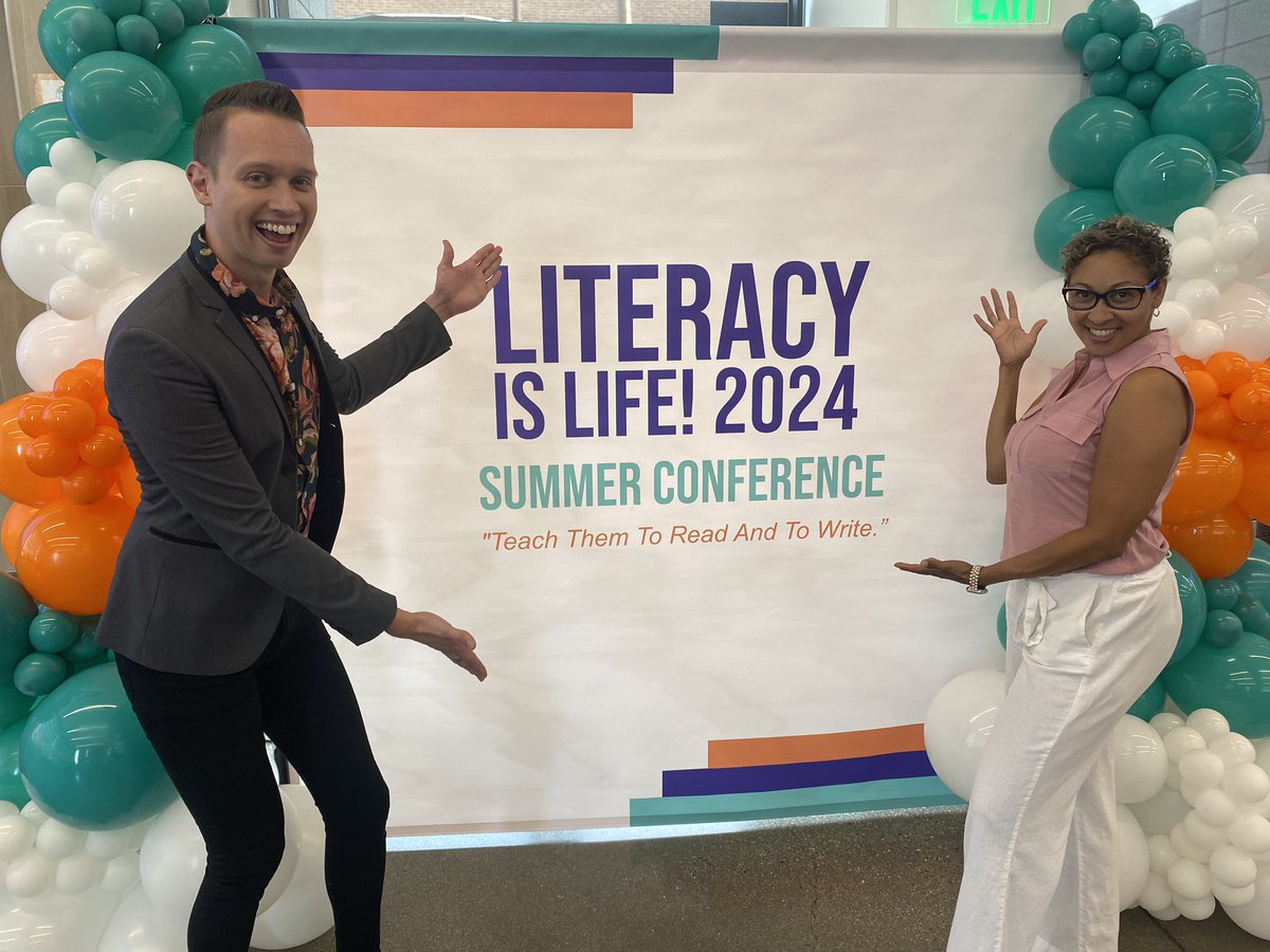Milwaukee showed UP for Literacy is Life! Thank you, Aug Prep, for hosting educators from all over Milwaukee as well as Minnesota, New York, &amp; Canada! I was honored to be the opening keynote speaker &amp; to discuss the urgency of our nation’s literacy crisis. Can’t wait for Day 2!