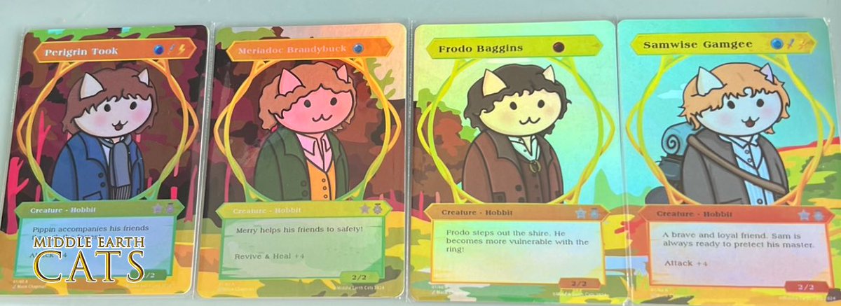 MaceGalladh's tweet photo. Collect all four! π
@MiddleEarthCats
#MECTG https://t.co/Ih6a3axzNe