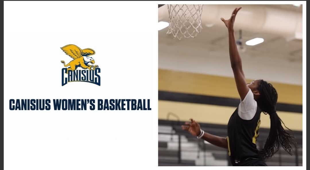 After a great conversation with <a href="/coachtswoffard/">Tiffany Swoffard</a> . I am blessed to receive a(n) offer from Canisius University 💛💙! Thank you for this opportunity!
<a href="/PorterSports1/">Porter Sports</a> 
<a href="/HoopsTrojan/">Carrollton Trojans WBB</a> 
<a href="/GriffsWBB/">Canisius Women’s Basketball</a>