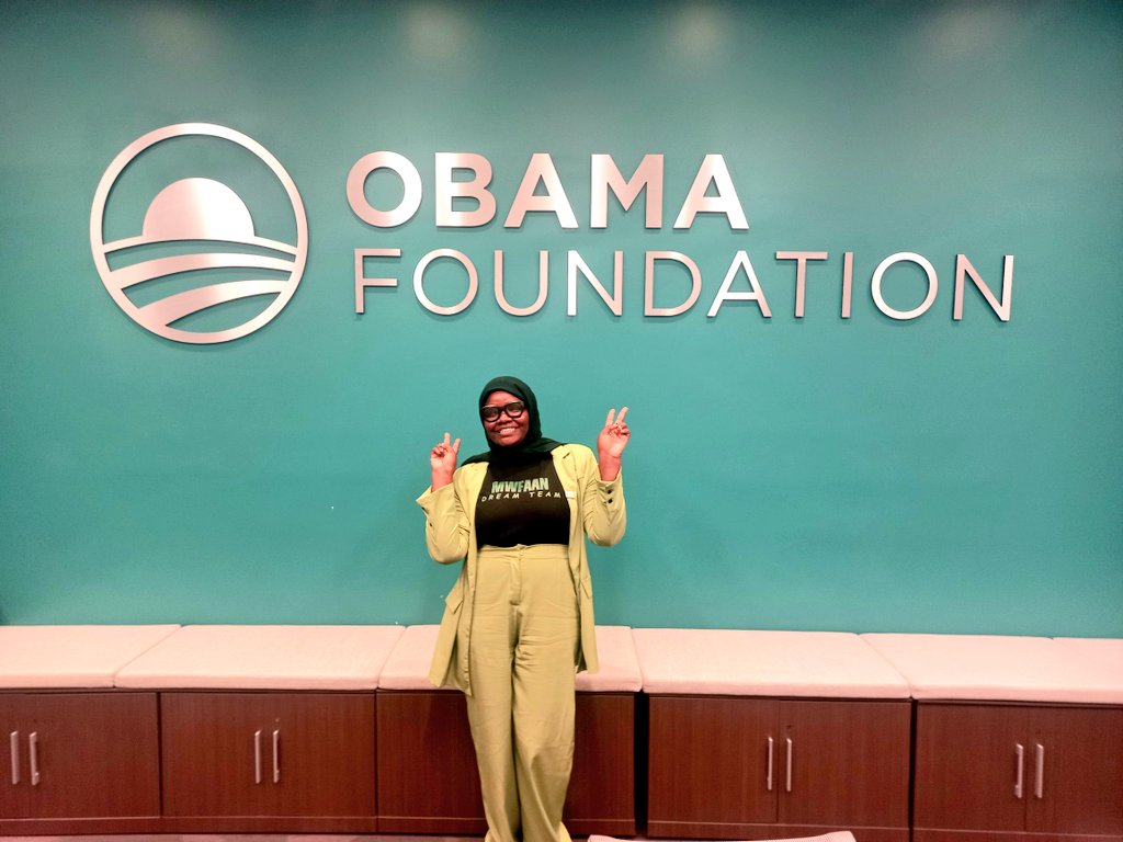 I was delighted to meet with the Obama Foundation Africa Leaders team today in their Washington office to discuss partnership opportunities with <a href="/MWFAANigeria/">MWF Alumni, Nigeria</a> as we get ready for the #LegacyConference 💪🏾💚

Here's to partnerships that work.
#MWFCelebrates10 
#ExchangeAlumni