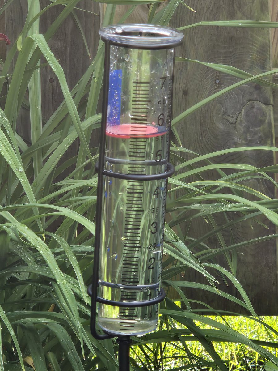 July 30 rain total in my backyard St Mary's.  Crazy summer for rain.