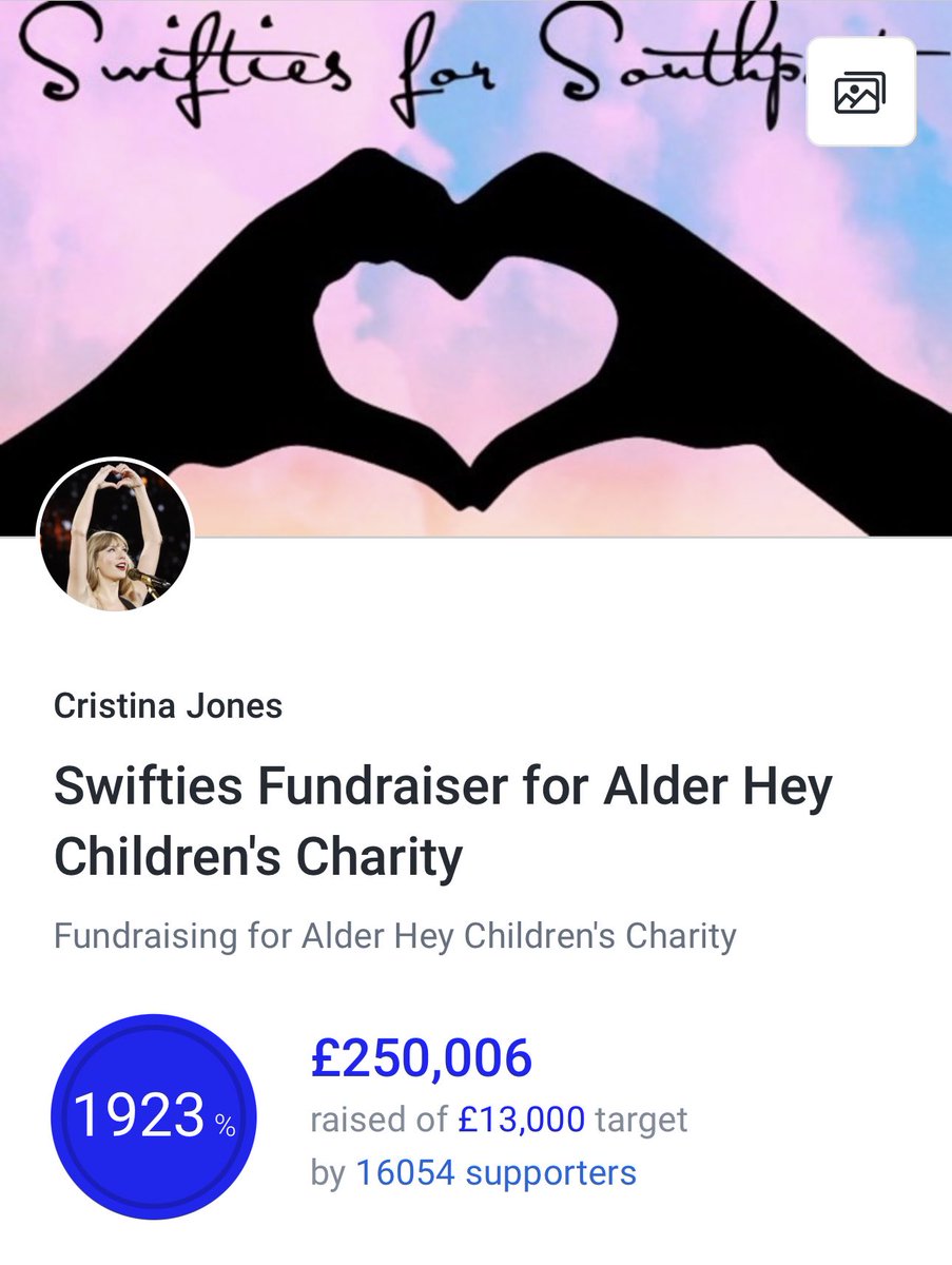 We have raised over a quarter of a million pounds for the families affected and the funeral expenses for the three that have sadly passed away. 

Thank you so much. Me and <a href="/spoonfulofswift/">holly (and ribbon) ✨</a> can’t put into words how grateful we are.

Sending all our love to the families 🩷💟