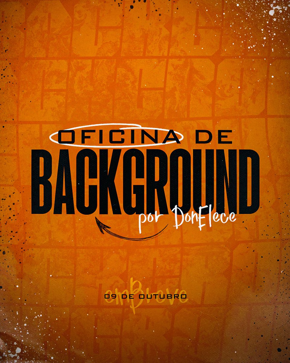 DonElece's tweet image. 🔸Vocês queriam meu curso de design, né? Ganharam.

O curso 'Oficina de Background' vai ser uma IMERSÃO COMPLETA no desenvolvimento de várias técnicas para criação de posteres e artes digitais.

Você vai aprender sobre ambientação realista, colagem, composição de cenário,…
