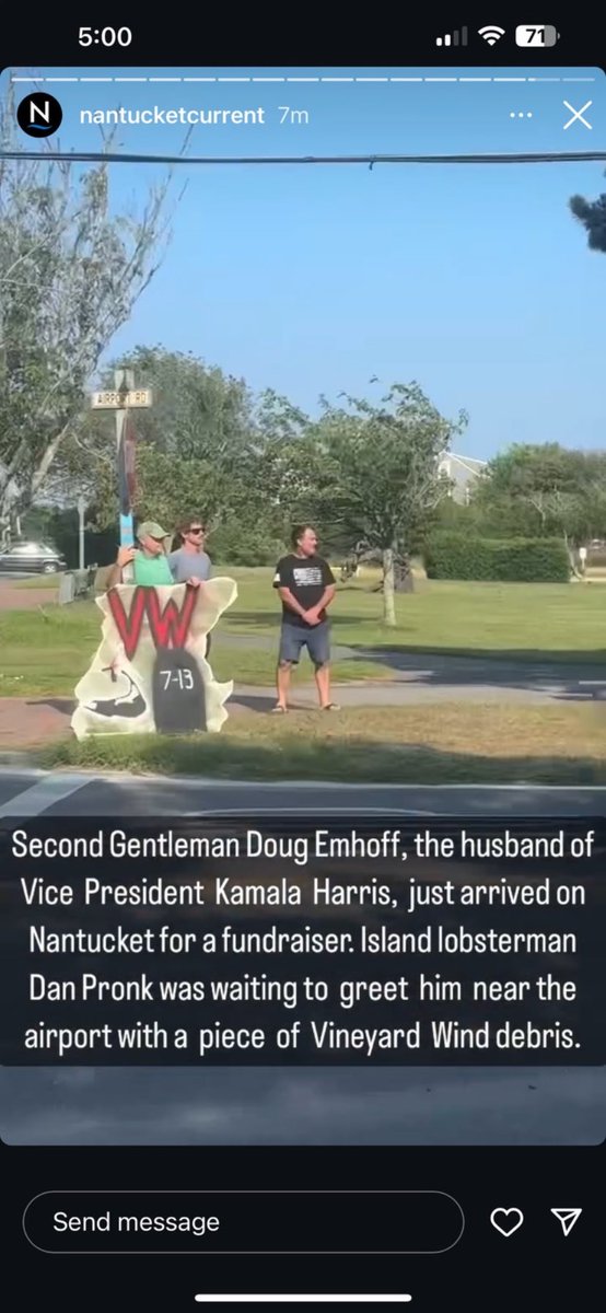 ACKclavin's tweet image. On Nantucket this afternoon……era