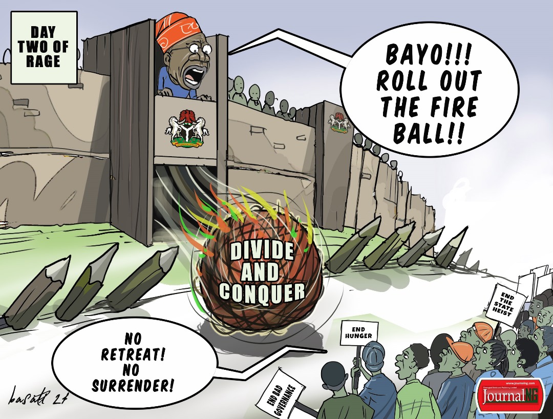 Citizen_SYusuf's tweet image. This is the real definition of TINUBU and his cabals.
We will come in peace towards this protest but if anyone of us got killed by any security agency or thugs attack us while security is watching the entire protest will change to #TinubuMUSTGo✊ #EndBadGovernanceInNigeria ✊