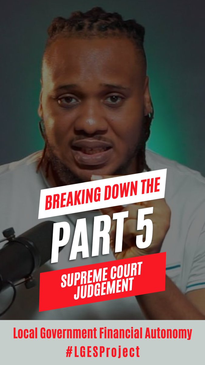 simplyEromz's tweet photo. The LGs of Anambra, Osun & other states are likely to not receive any allocation from the Federal government because they do not have a democratically elected LG chairman!
Watch this video to know why! I hope you learn from Part 5 of our SCJ series.
#LGESProject #pvcwaka #ABENOL https://t.co/jKJbQmVWlF