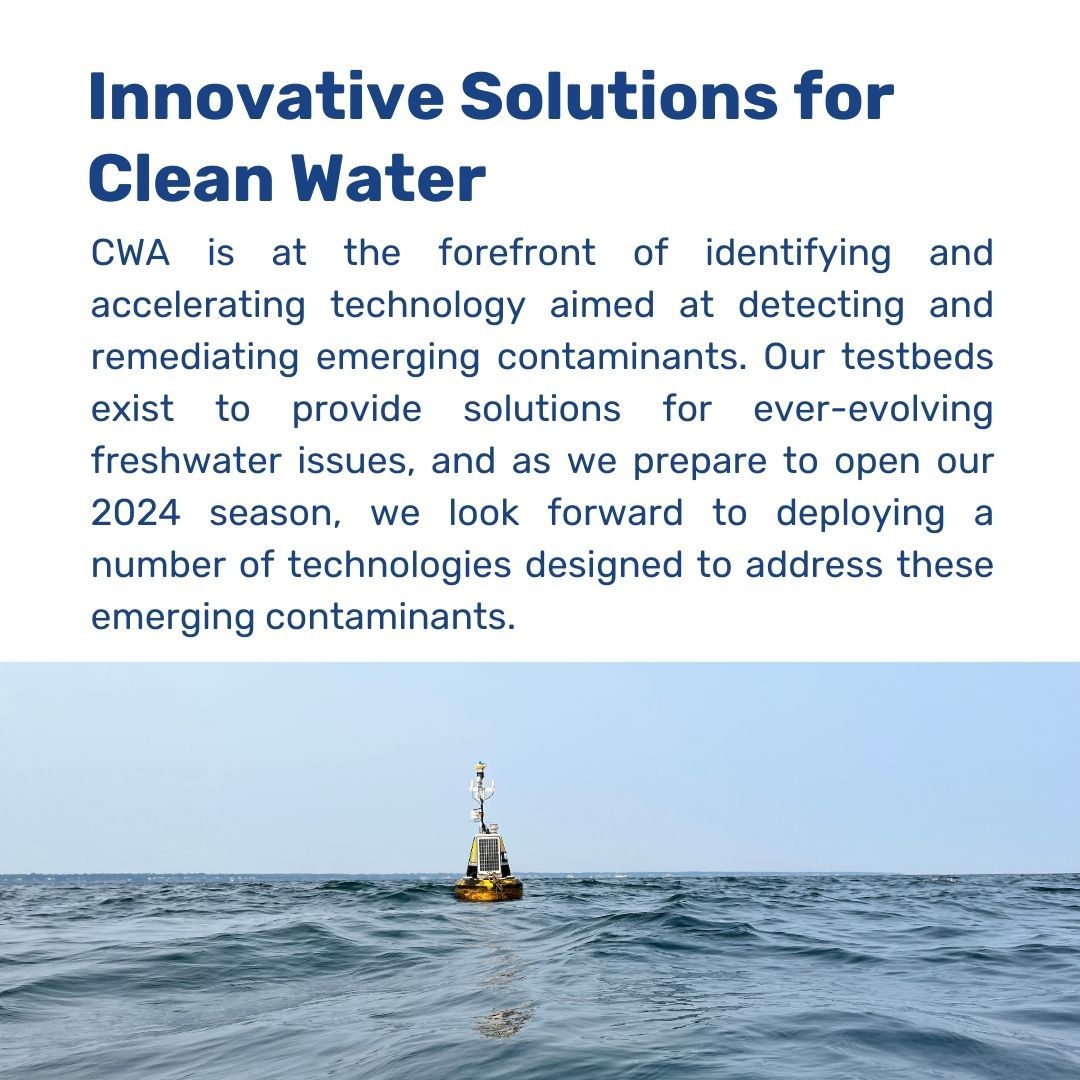 🌊 Exciting news! CWA's latest blog covers EPA's new PFAS mandates, industry trends, and our Testbeds' role in innovation. Dive into how we're tackling emerging contaminants. 
Read more:
buff.ly/4d5eXdu 

#WaterInnovation #PFAS #EmergingContaminants #CWA #CleanWater