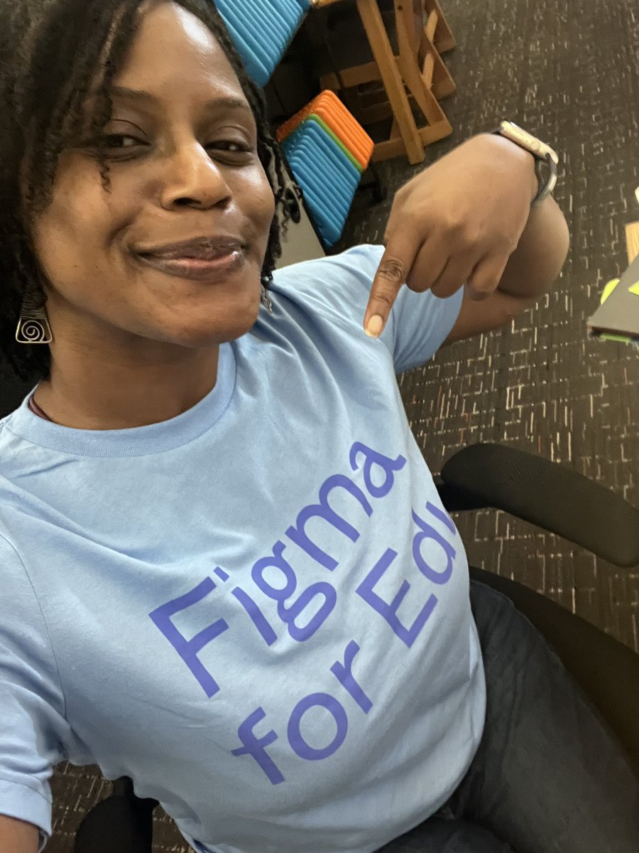 kisha4tech's tweet image. Hey y’all! First day of school for me! I’m ready to get this #TechTshirtTuesday started #EduGuardians! I’m excited to use @figma with students this year! #FigmaEdu @EduGuardian5