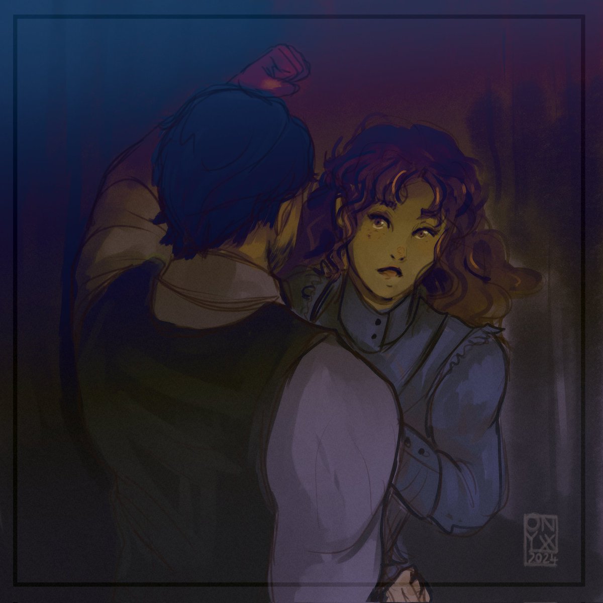 Onyxmagica's tweet photo. #antimoine ? Anyway it's Antonin being a creep in Madam Umbridges Home for Wayward Girls by LovelyVillian. https://t.co/zNPWRfEahH