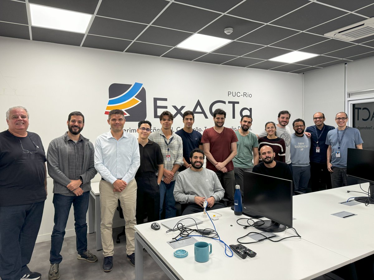 Yesterday, at the ExACTa PUC-Rio lab in Rio de Janeiro, we were honored to host Prof. <a href="/davidetaibi/">Davide Taibi</a> (University of Oulu), a leading expert in software architecture and a valued member of the <a href="/ISERNCommunity/">ISERN</a>.

Prof. Taibi delivered an insightful talk on "Architecting AI-Intensive
