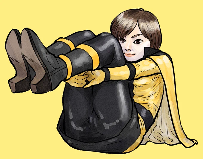 おかしいなあ、ものすごくエッチな絵になるはずだったのに…… 