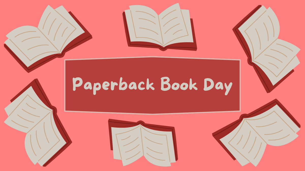 Today is Paperback Book Day!!

It’s so fitting that we celebrate paperbacks in the middle of summer 📖 They're the perfect accessory for summer travel, beach days, camping… you name it! 

We🩷paperbacks!

#WritingCommunity #booklovers