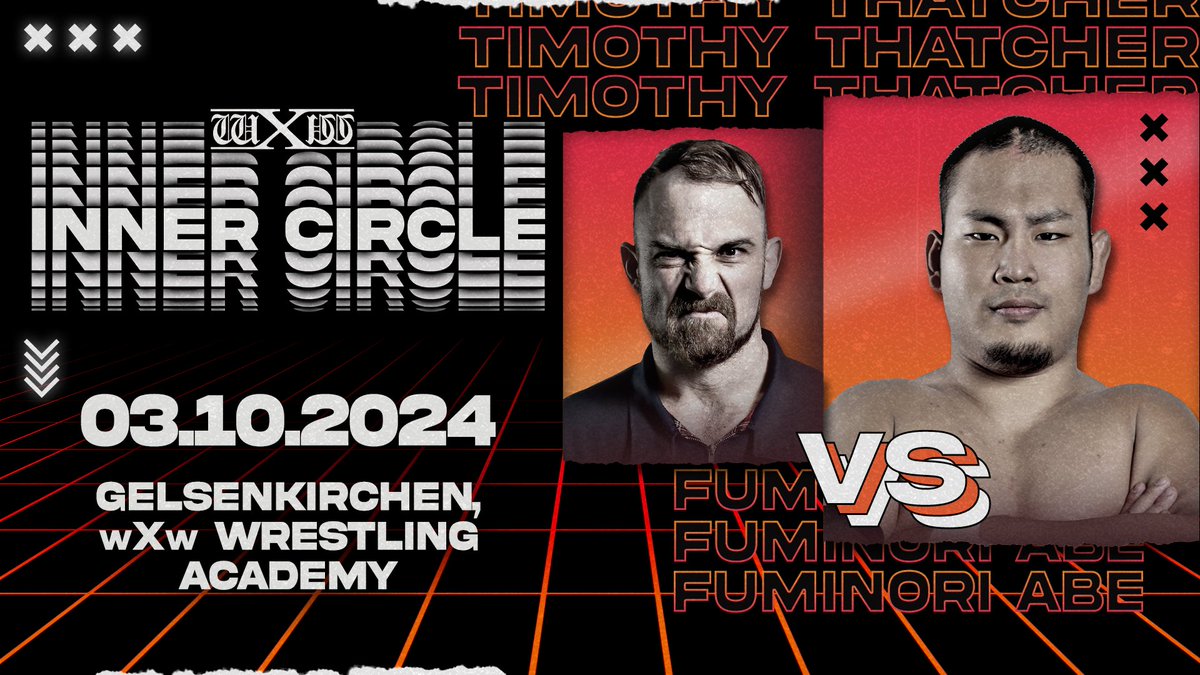 Main Event von Inner Circle steht fest – ein First Time Ever Match!

Bei Inner Circle sind besondere Matches garantiert, und dieses Mal haben wir etwas wirklich Einzigartiges für euch vorbereitet. Am Tag der Deutschen Einheit präsentieren wir einen Main Event, den ihr nicht