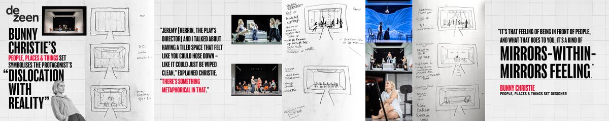As we countdown the final weeks of #PPTOnStage in London's West End, we're sharing some of #BunnyChristie's original sketches of the show's Set Design. 

Read More 👉 <a href="/dezeen/">Dezeen</a>