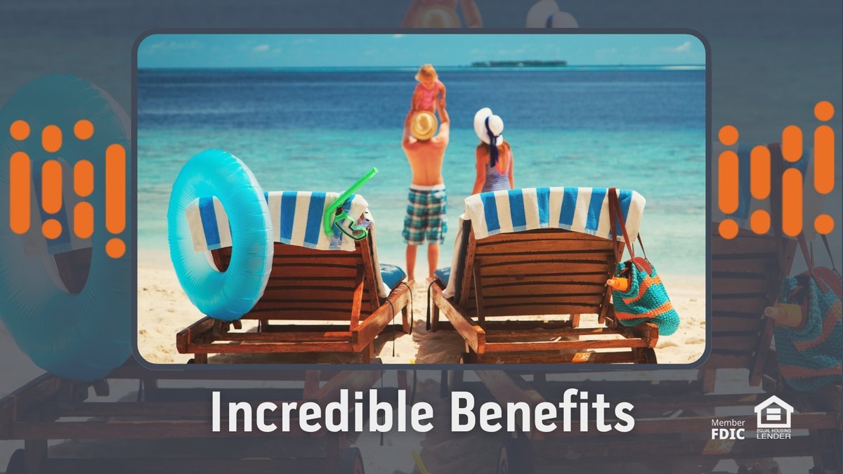 30+ days off per year isn't a dream – it's our standard. At IncredibleBank, we're bold about giving you time to live your incredible life. Ready to redefine your work-life balance? #IncrediblePerks #BankingRedefined incrediblebank.com/careers?utm_me…