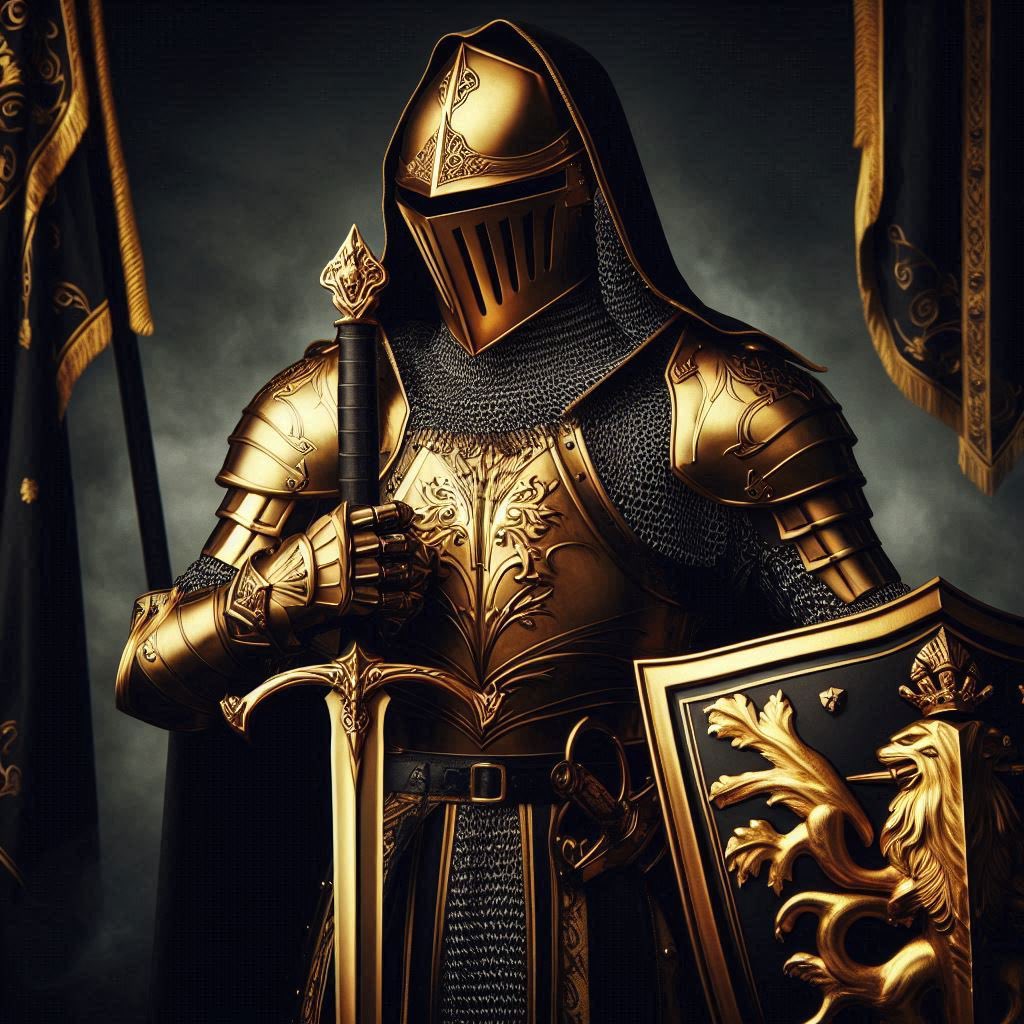 oceansinatra's tweet image. guys only want one thing

and it’s fucking disgusting

gold plated armour

forged by $bar