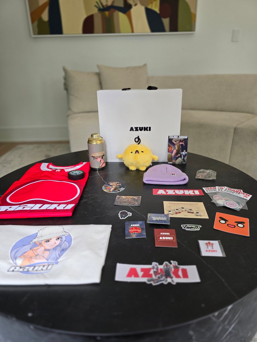mxu.eth (@mxunft) on Twitter photo needed a suitcase after the insane <a href="/AzukiCanada/">Azuki Canada</a> haul! the generosity in the <a href="/Azuki/">Azuki</a> garden is unmatched 🫡 tysm <a href="/CaptainZookit/">Zookit</a> <a href="/V1Zhual/">Zhu.eth</a> <a href="/niftymillennial/">Elder Millennial</a> <a href="/DemAzuki/">Dem ⛩️ anime.xyz</a> <a href="/zero1ex/">ZeroOneEx</a> <a href="/joinsekai/">Sekai</a> <a href="/average_sunday/">Average Sunday</a> ♥️⛩️ needed a suitcase after the insane <a href="/AzukiCanada/">Azuki Canada</a> haul! the generosity in the <a href="/Azuki/">Azuki</a> garden is unmatched 🫡 tysm <a href="/CaptainZookit/">Zookit</a> <a href="/V1Zhual/">Zhu.eth</a> <a href="/niftymillennial/">Elder Millennial</a> <a href="/DemAzuki/">Dem ⛩️ anime.xyz</a> <a href="/zero1ex/">ZeroOneEx</a> <a href="/joinsekai/">Sekai</a> <a href="/average_sunday/">Average Sunday</a> ♥️⛩️
