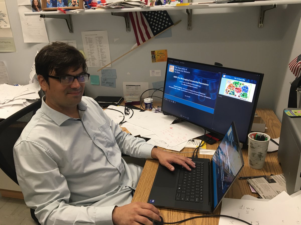 NU Center for Advanced Microscopy & NIC (@cam_nuchicago) on Twitter photo Today, David Kirchenbuchler is representing CAM <a href="/NUFeinbergMed/">Northwestern Feinberg School of Medicine</a> at the <a href="/MyABRF/">ABRF</a> series on artificial intelligence for image analysis! He has done a wonderful job preparing this work, and on bringing AI to the users of our Center 😃 <a href="/NU_BSA/">Northwestern Basic Sciences</a> <a href="/NU_CDB/">Department of Cell & Developmental Biology</a> Today, David Kirchenbuchler is representing CAM <a href="/NUFeinbergMed/">Northwestern Feinberg School of Medicine</a> at the <a href="/MyABRF/">ABRF</a> series on artificial intelligence for image analysis! He has done a wonderful job preparing this work, and on bringing AI to the users of our Center 😃 <a href="/NU_BSA/">Northwestern Basic Sciences</a> <a href="/NU_CDB/">Department of Cell & Developmental Biology</a>