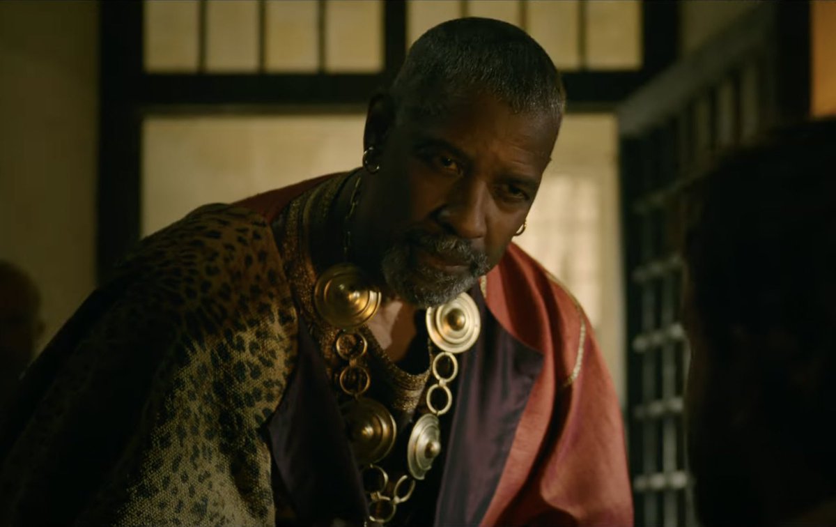 DiscussingFilm's tweet photo. Denzel Washington says ‘GLADIATOR 2’ is the biggest film he’s ever worked on.

“They built the collosseum! It’s a ride, it’s a spectacle… and I love that!” https://t.co/YfccZqndn0